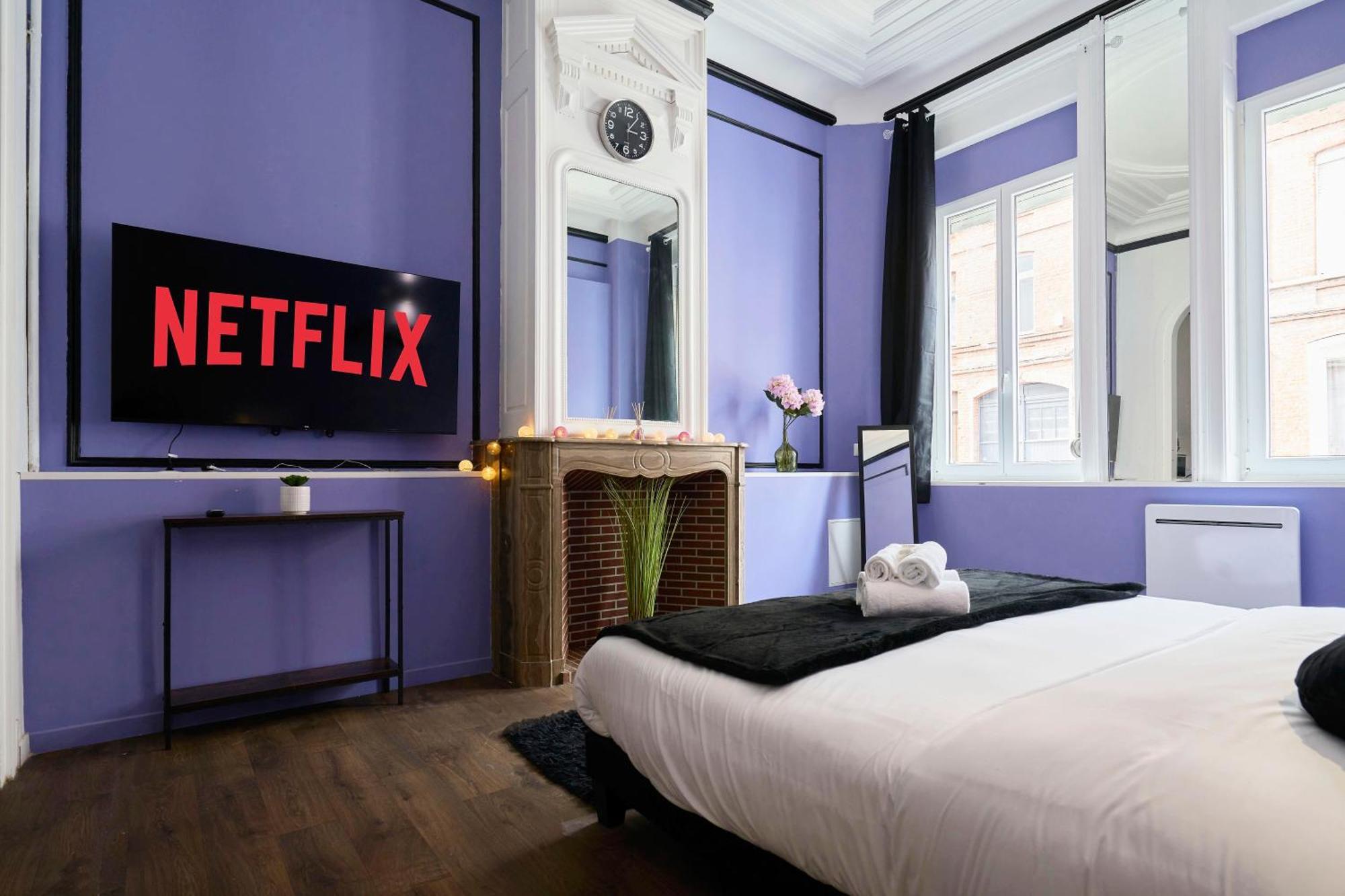 Appartamento Ng Prestige - Lille L Roubaix Trichon - Balneo - Netflix - Wifi Esterno foto