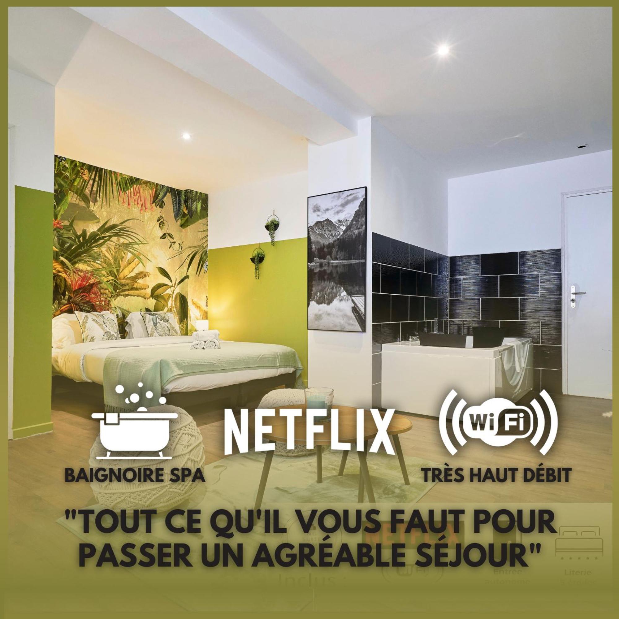 Appartamento Ng Prestige - Lille L Roubaix Trichon - Balneo - Netflix - Wifi Esterno foto