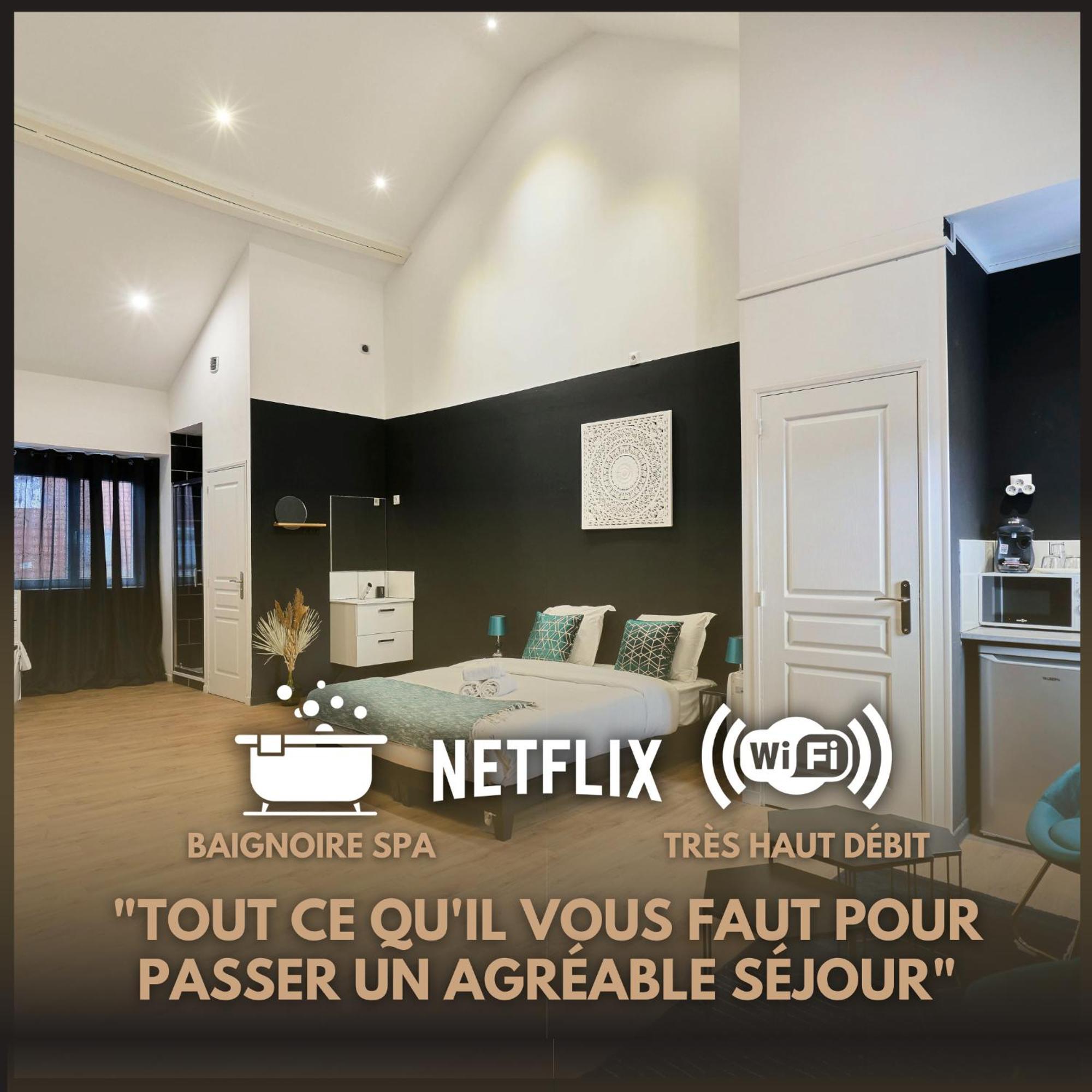 Appartamento Ng Prestige - Lille L Roubaix Trichon - Balneo - Netflix - Wifi Esterno foto