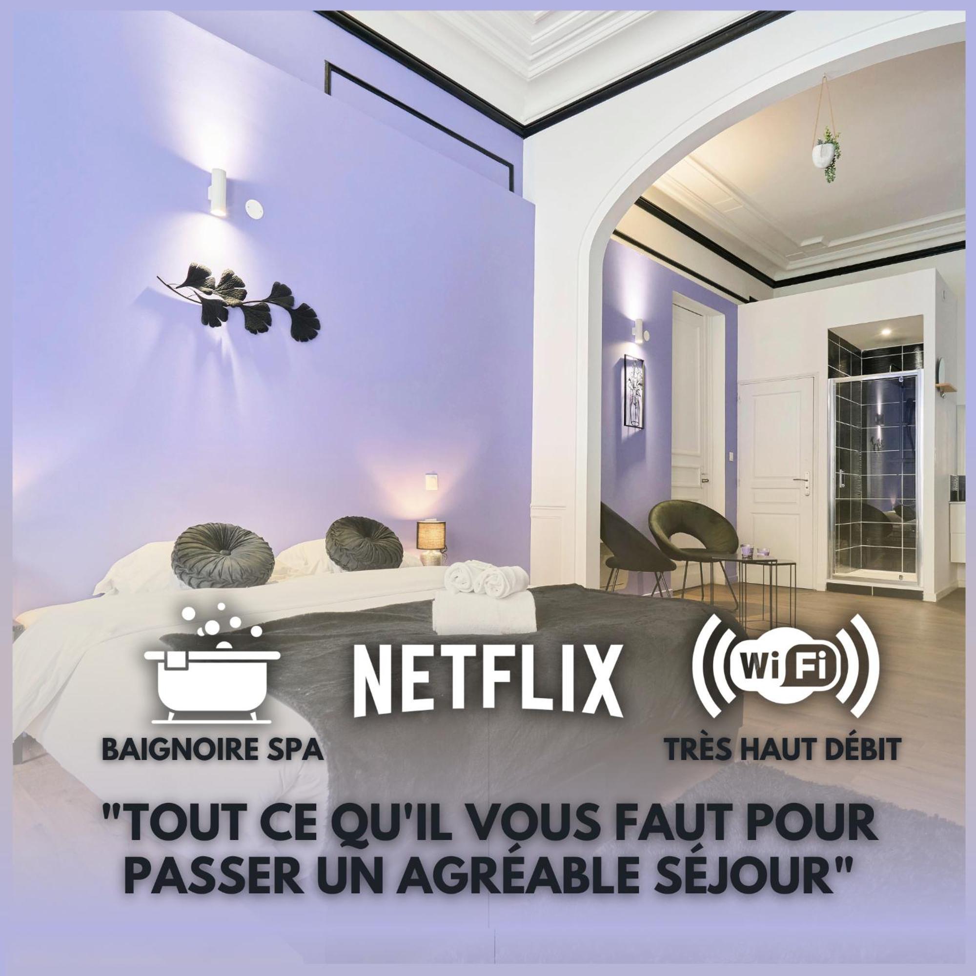 Appartamento Ng Prestige - Lille L Roubaix Trichon - Balneo - Netflix - Wifi Esterno foto