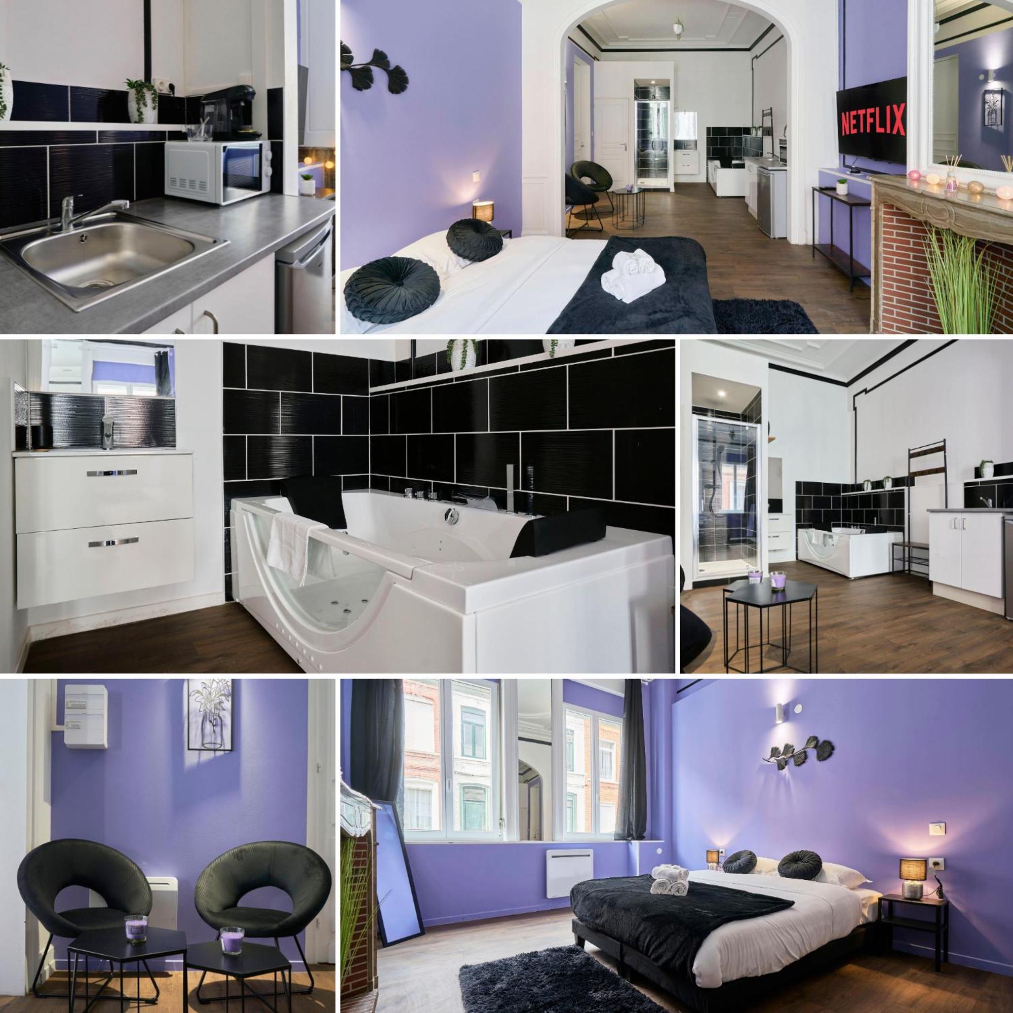Appartamento Ng Prestige - Lille L Roubaix Trichon - Balneo - Netflix - Wifi Esterno foto